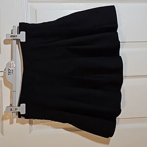 Black Pleated Tennis Skater Skirt Skort Safety Shorts